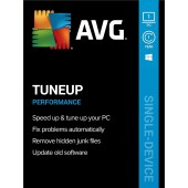 AVG PC Tuneup 2023, 3 PC 1 Year, Cleaner+Update+Maintenance